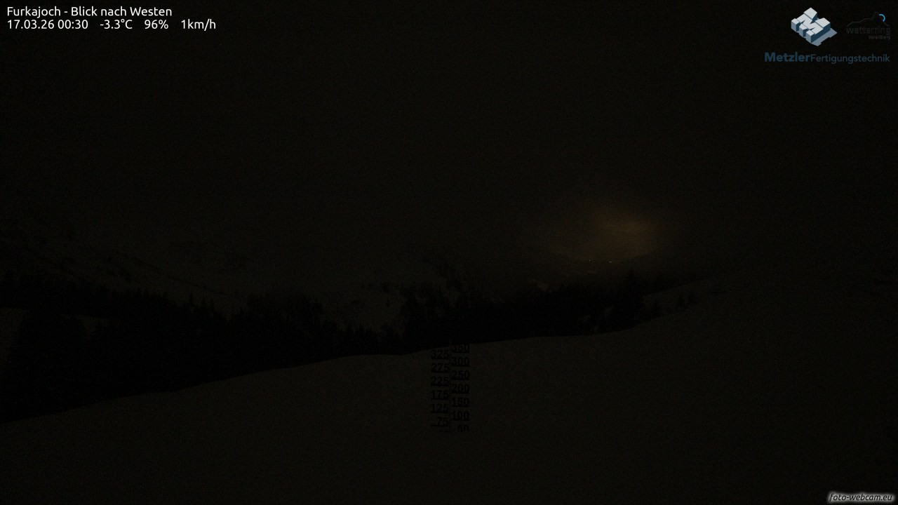 Archiv Foto Webcam Furkajoch - West