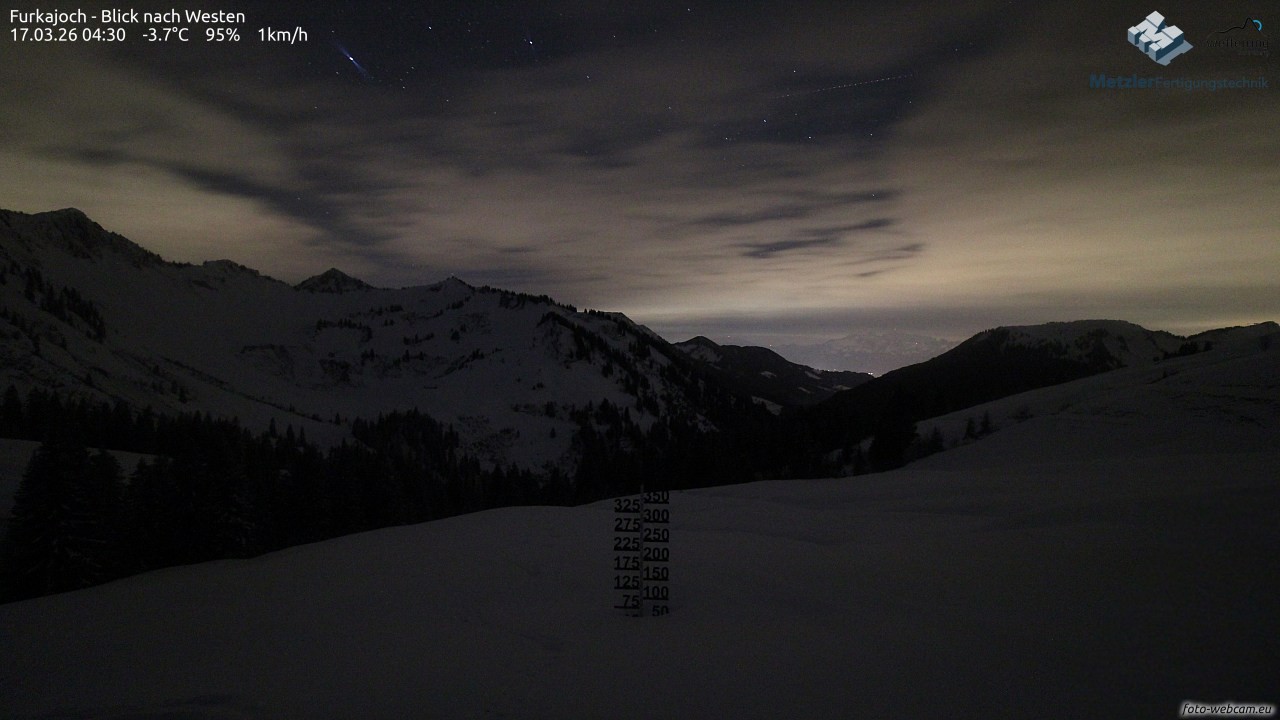 Archiv Foto Webcam Furkajoch - West
