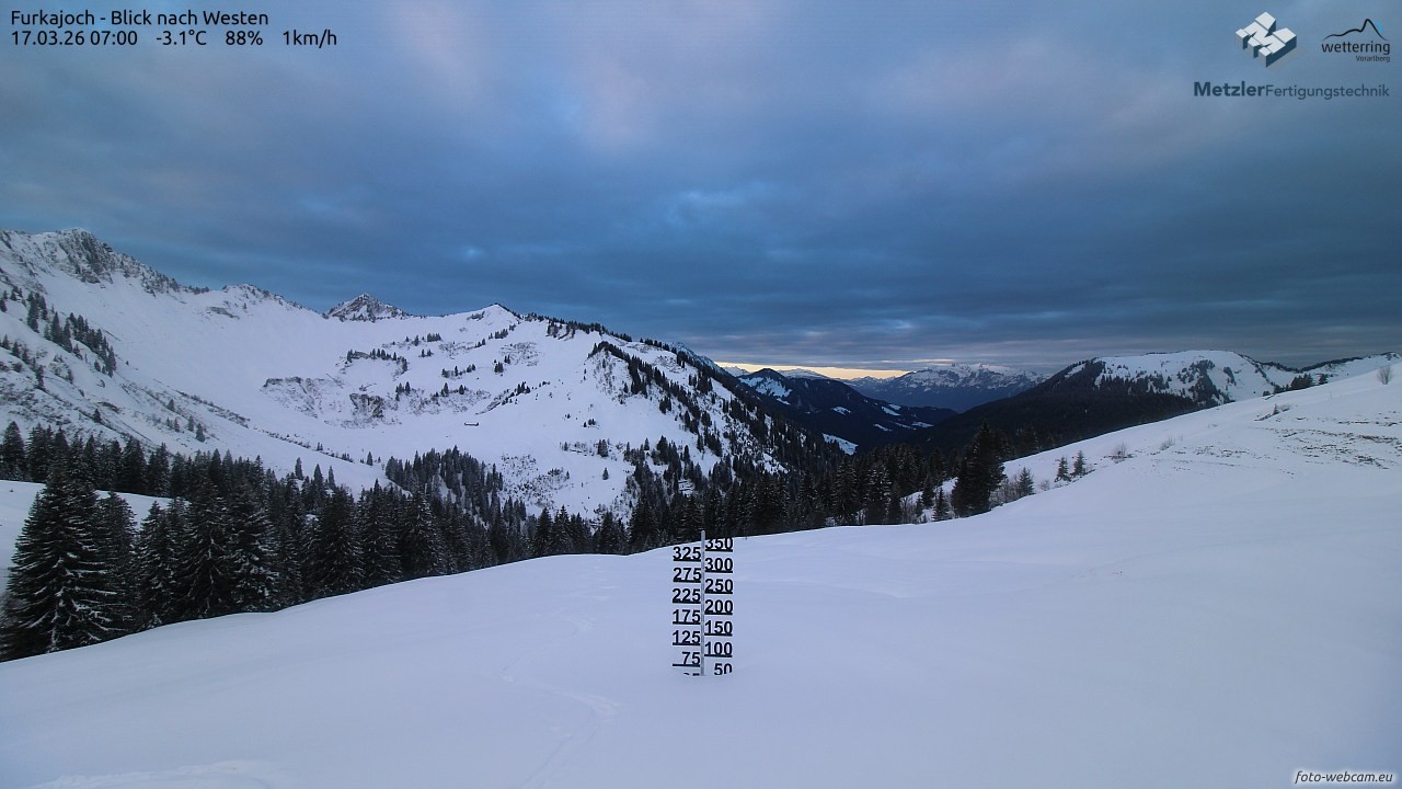 Archiv Foto Webcam Furkajoch - West