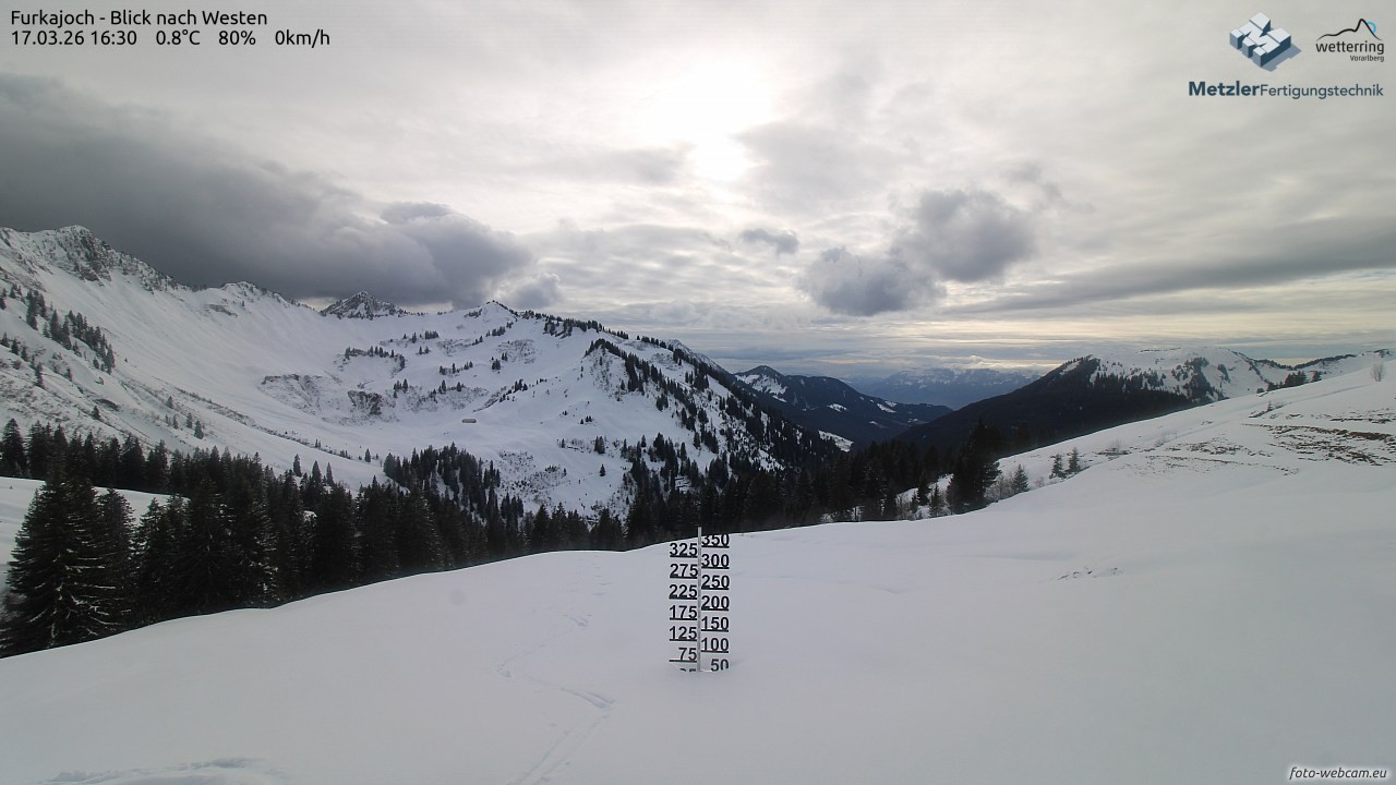 Archiv Foto Webcam Furkajoch - West
