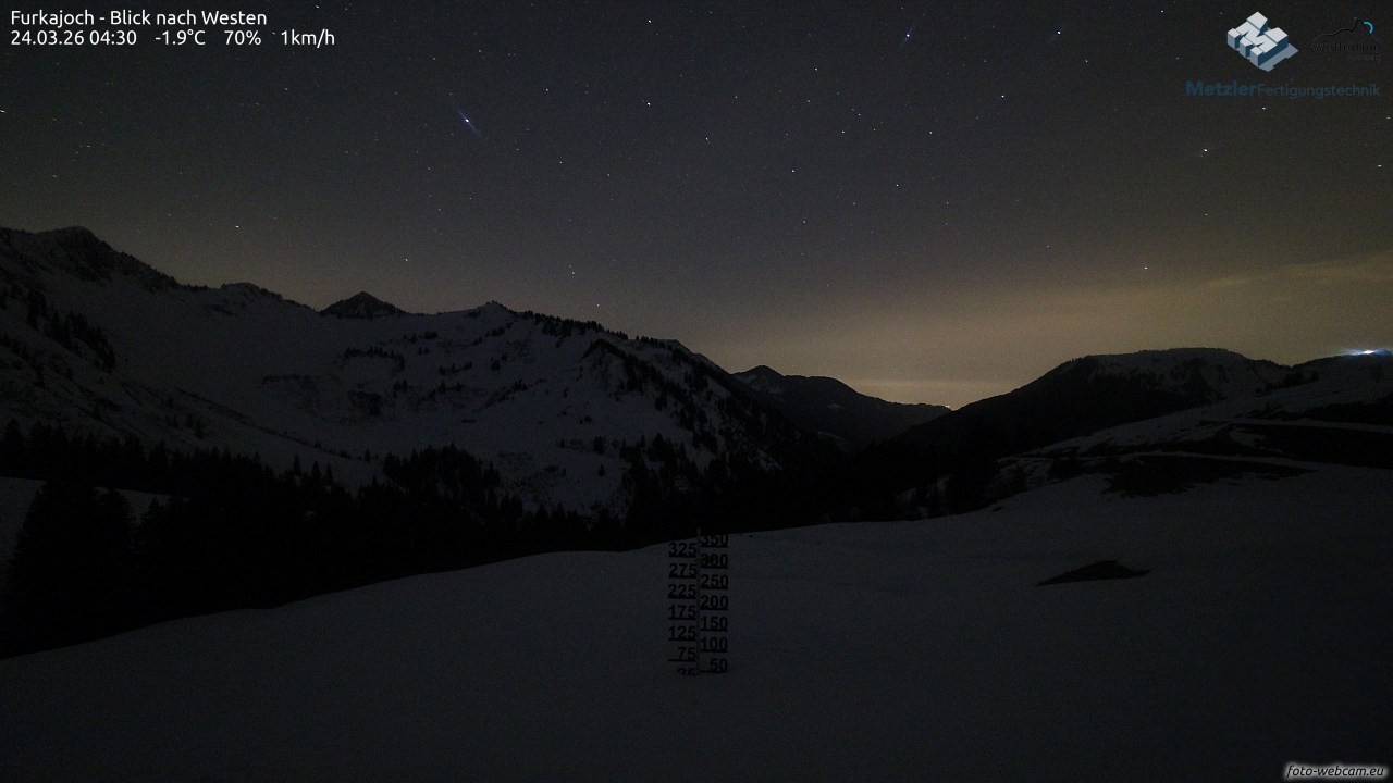 Archiv Foto Webcam Furkajoch - West