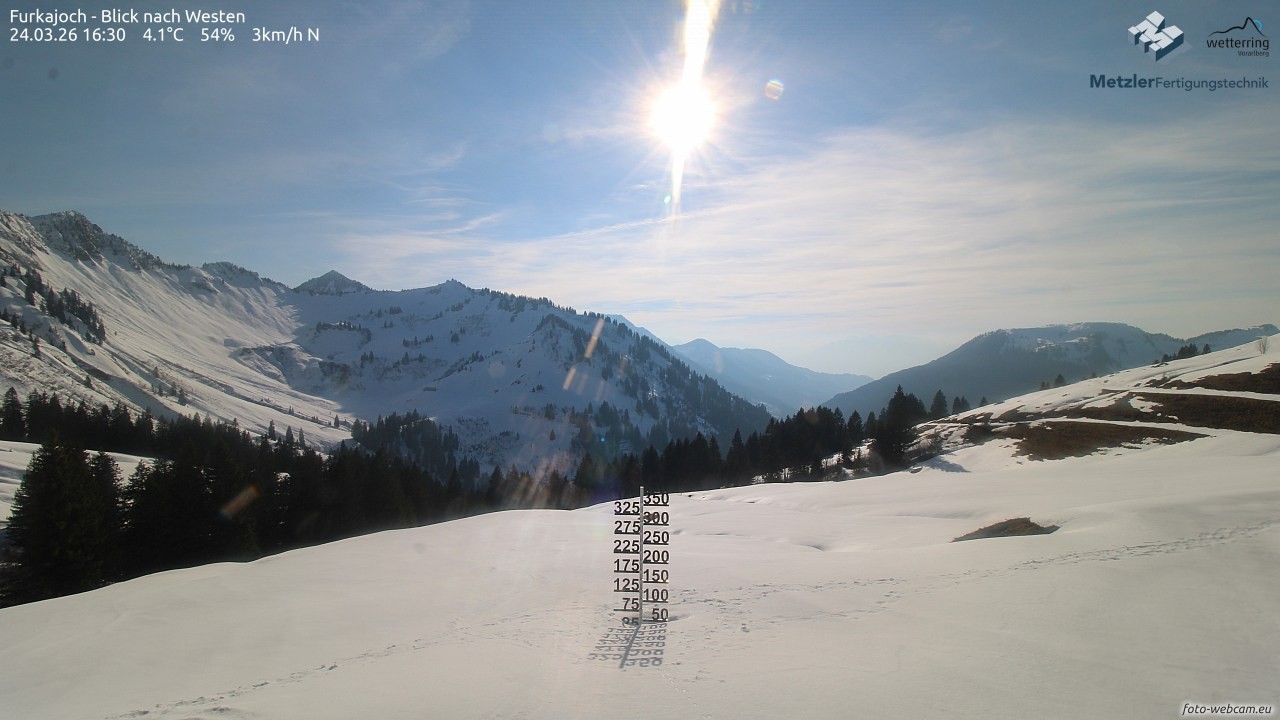 Archiv Foto Webcam Furkajoch - West