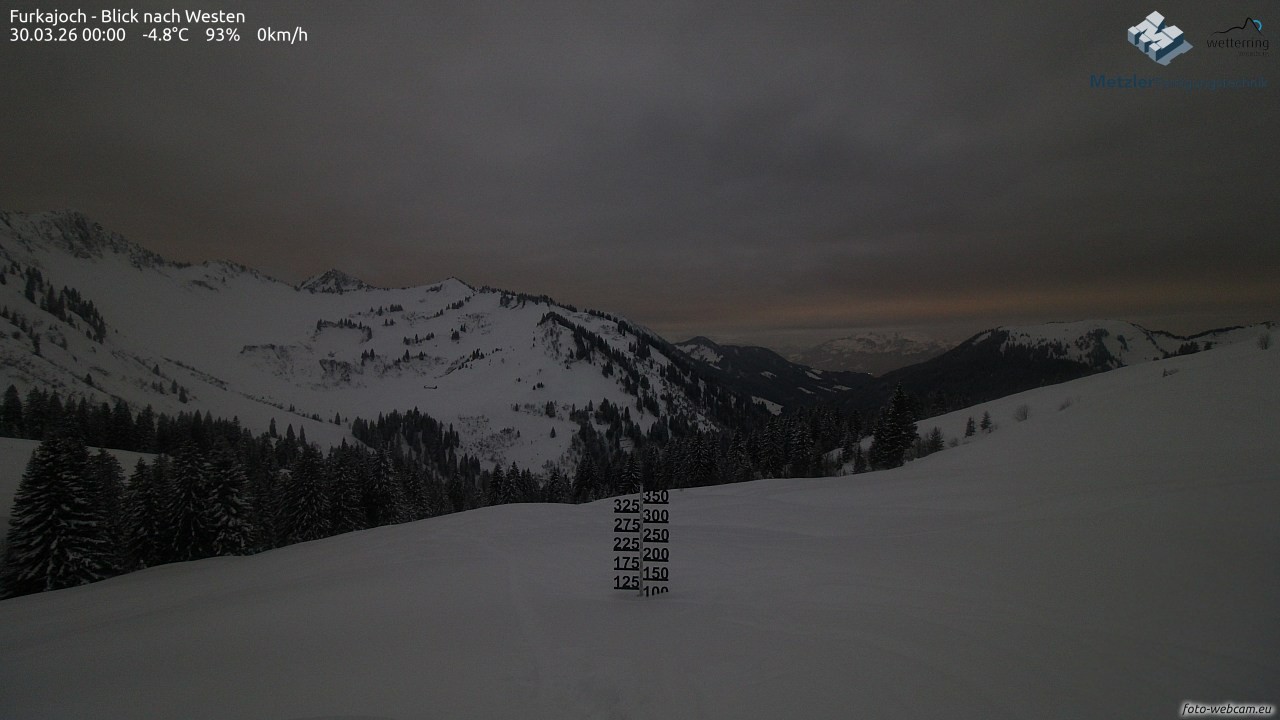 Archiv Foto Webcam Furkajoch - West