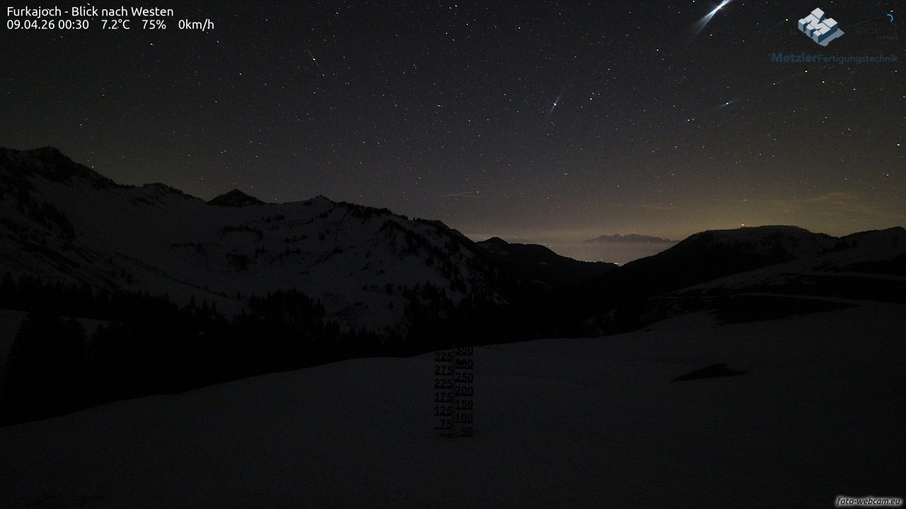 Archived image Webcam Furkajoch