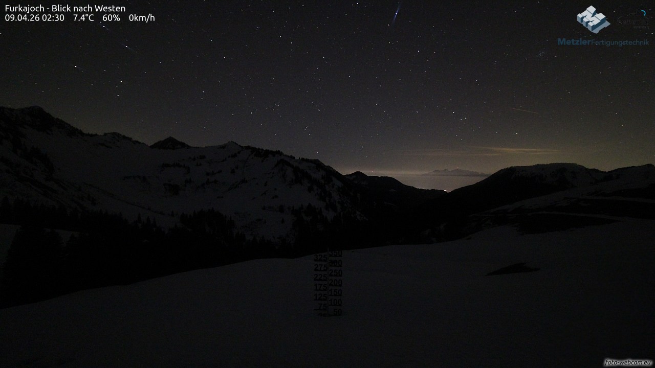 Archived image Webcam Furkajoch