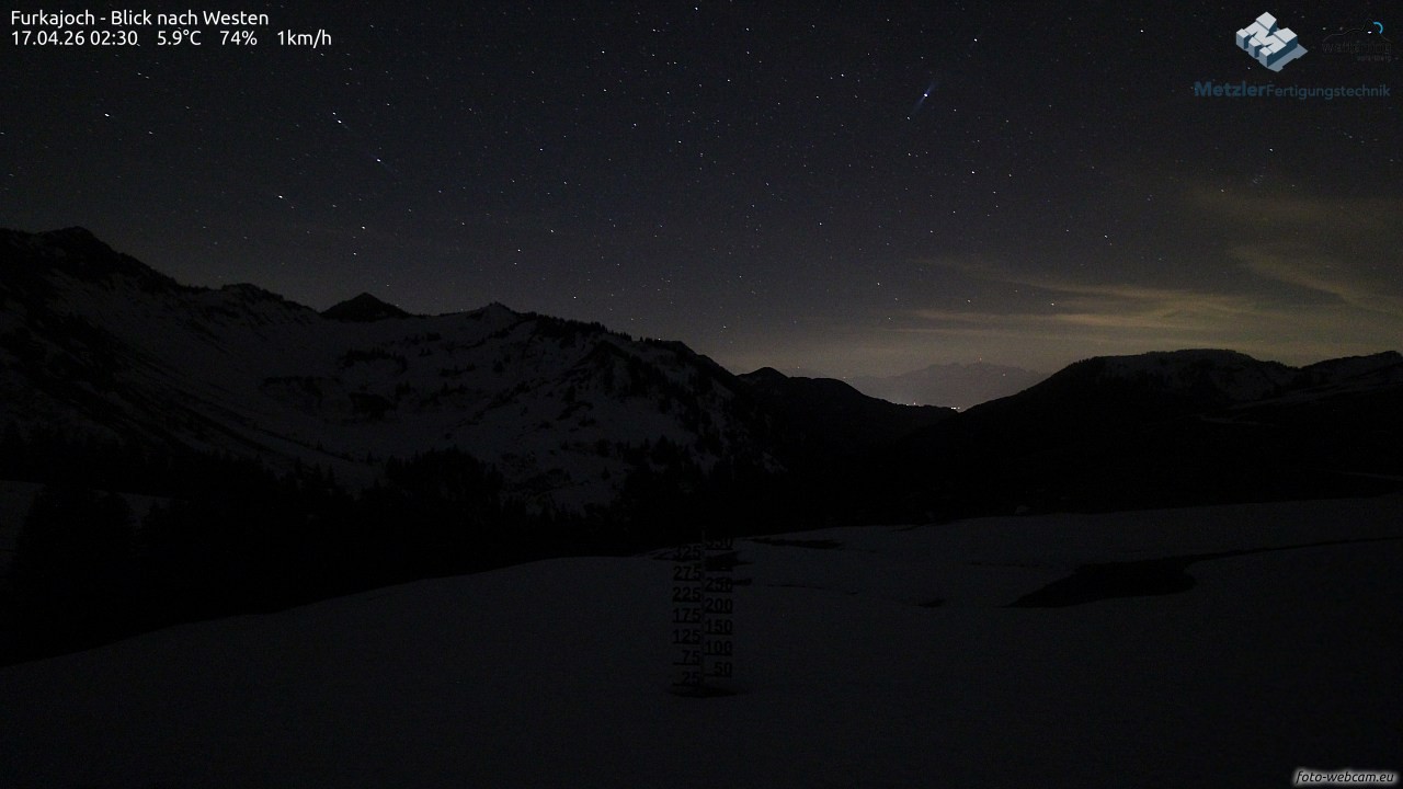 Archiv Foto Webcam Furkajoch - West