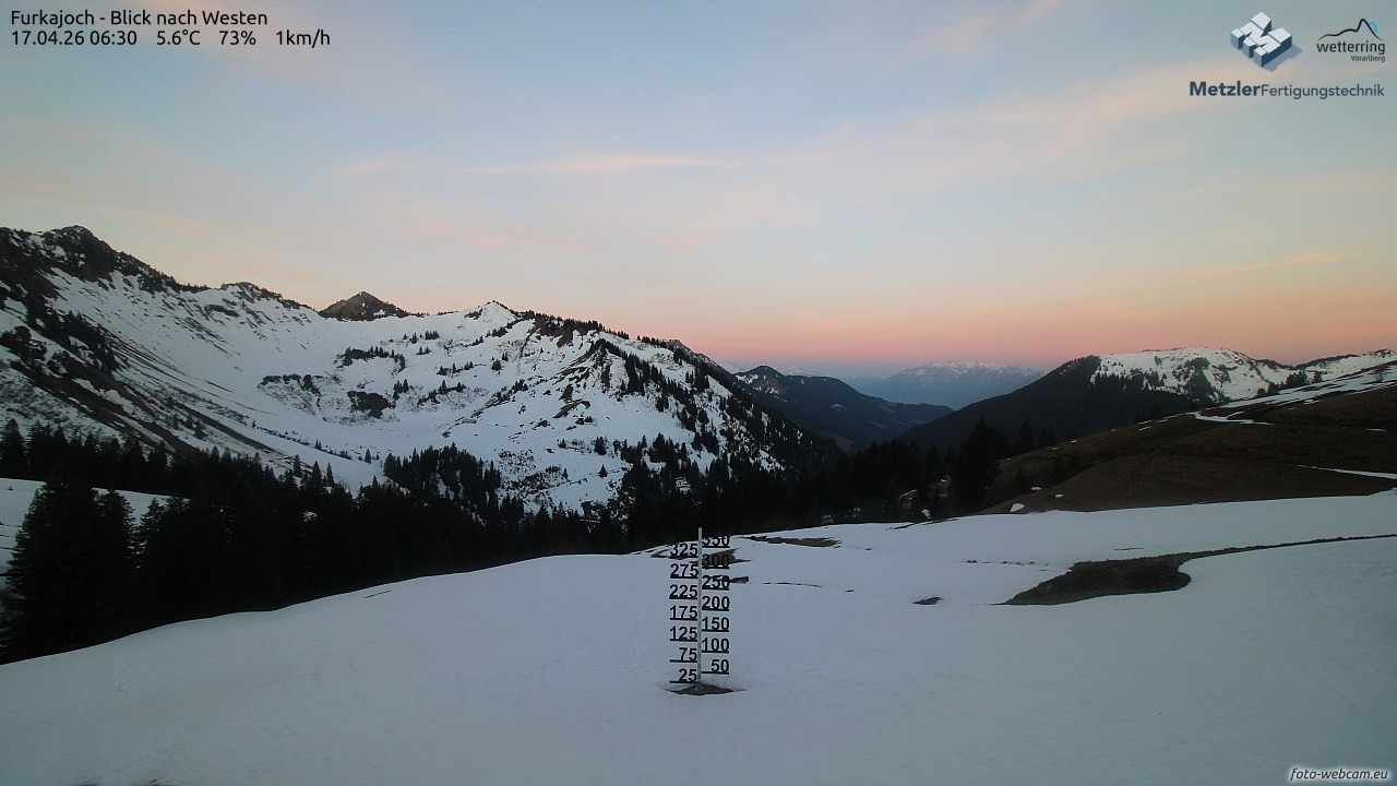 Archiv Foto Webcam Furkajoch - West
