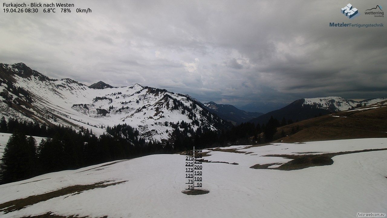 Archiv Foto Webcam Furkajoch - West