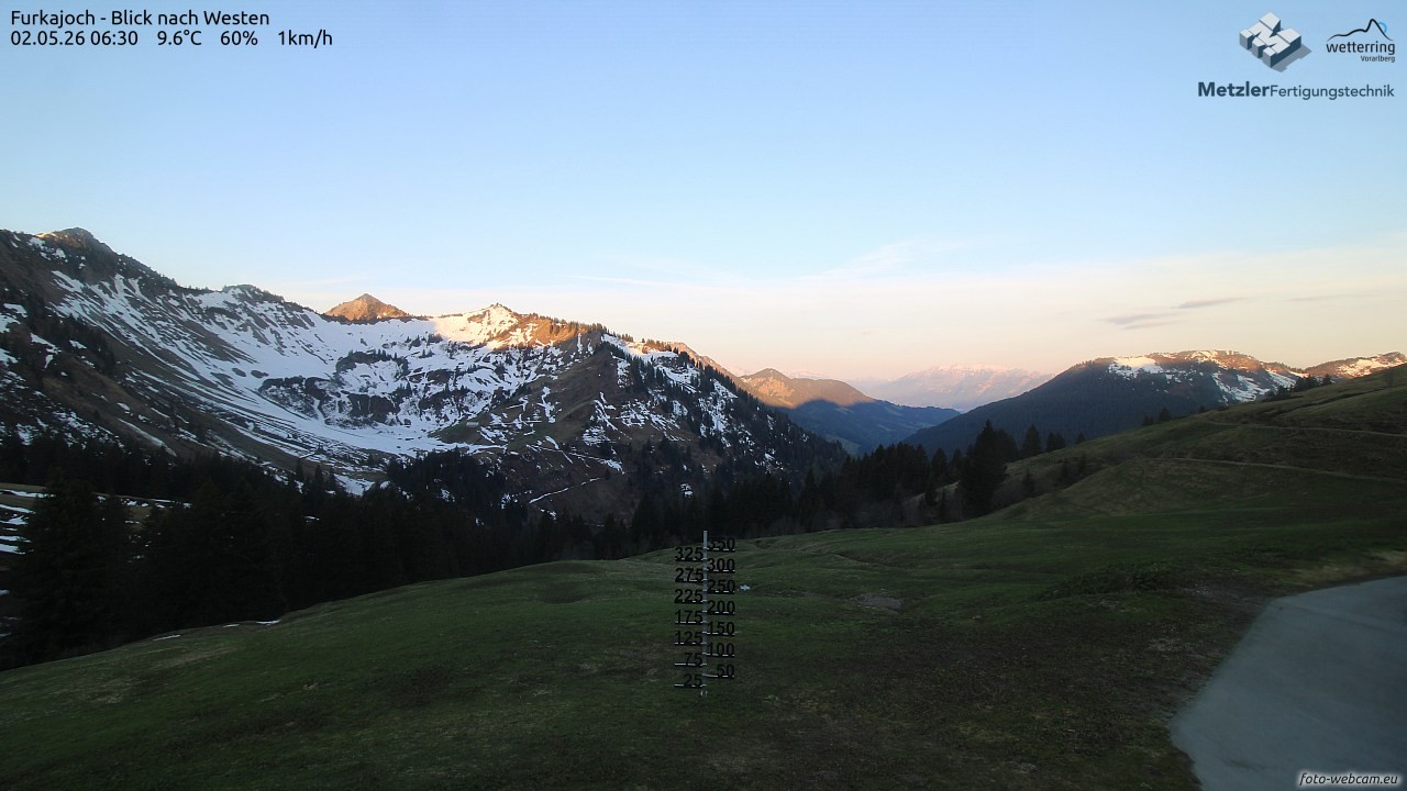 Archiv Foto Webcam Furkajoch - West