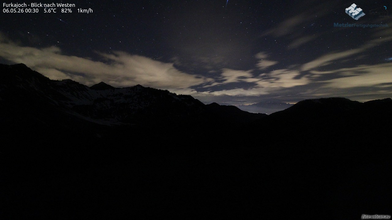 Archiv Foto Webcam Furkajoch - West