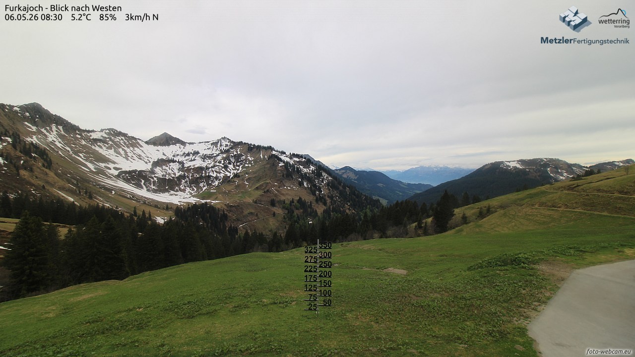 Archiv Foto Webcam Furkajoch - West
