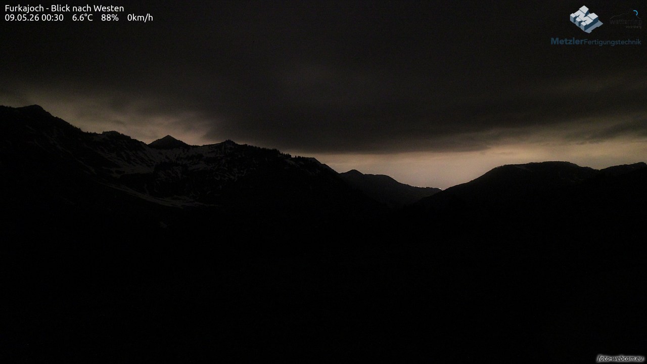 Archiv Foto Webcam Furkajoch - West