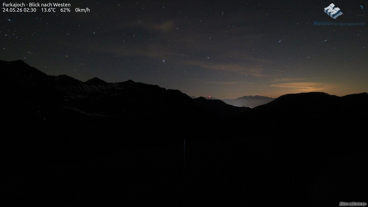 Archiv Foto Webcam Furkajoch - West