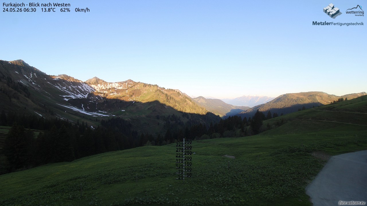 Archiv Foto Webcam Furkajoch - West