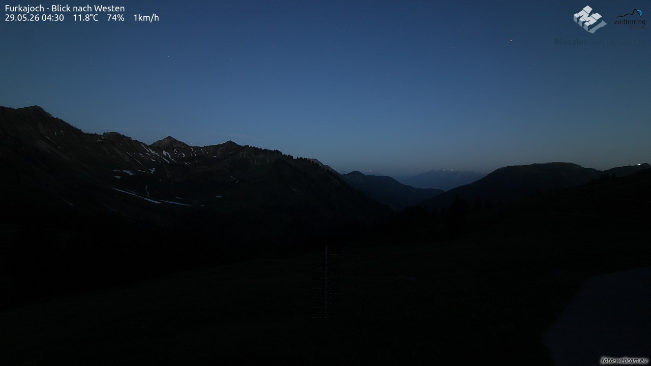 Archiv Foto Webcam Furkajoch - West