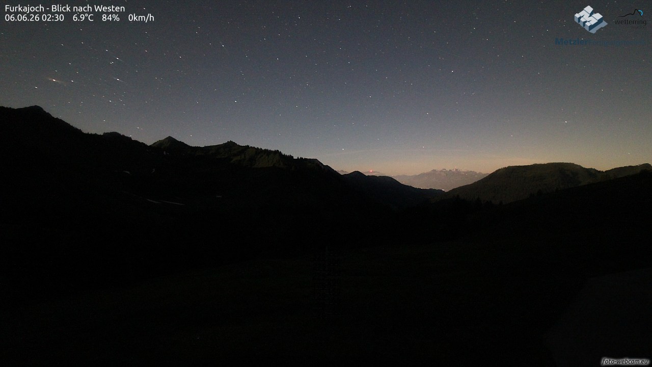 Archiv Foto Webcam Furkajoch - West