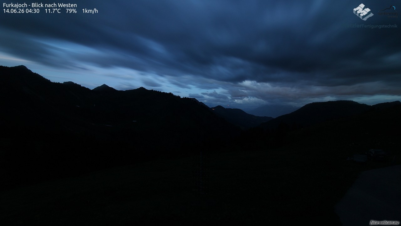 Archiv Foto Webcam Furkajoch - West
