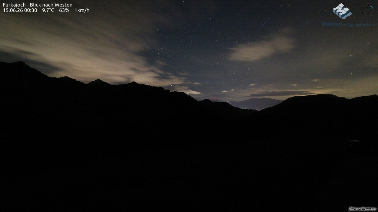 Archiv Foto Webcam Furkajoch - West