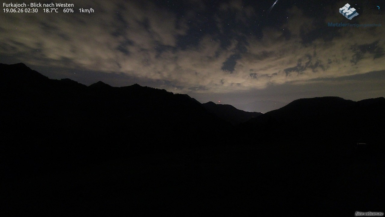 Archiv Foto Webcam Furkajoch - West