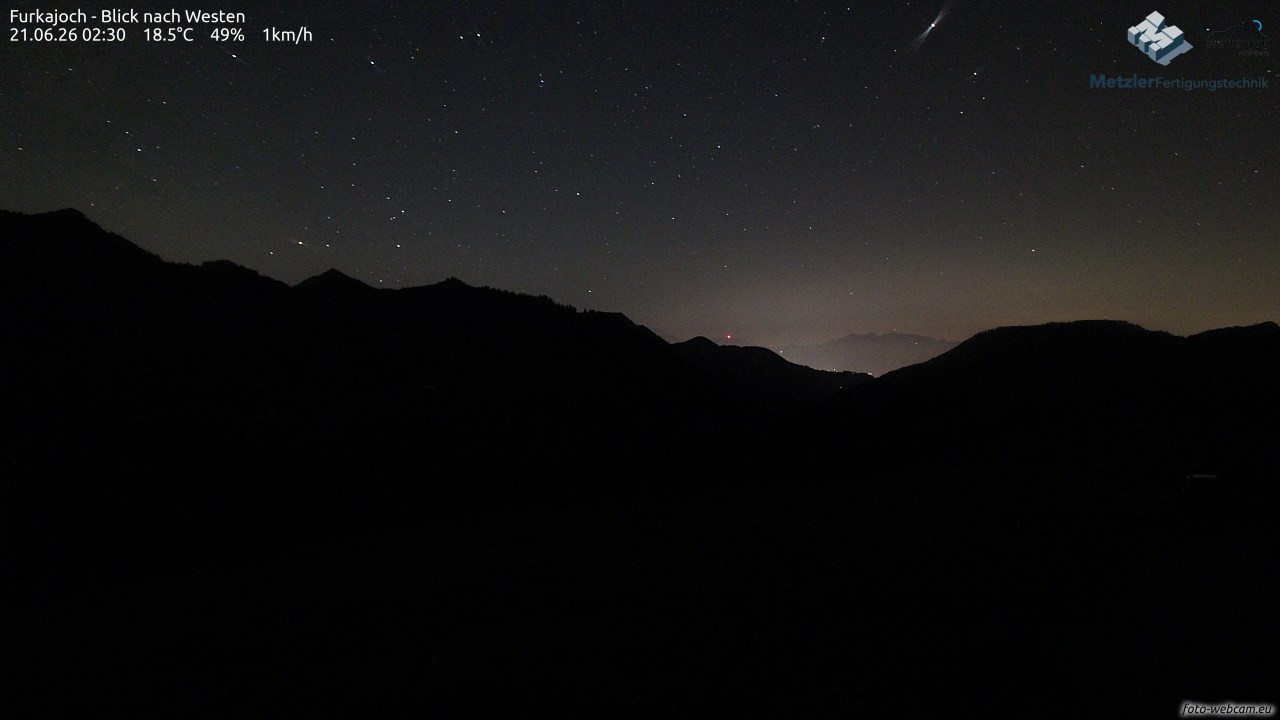 Archiv Foto Webcam Furkajoch - West