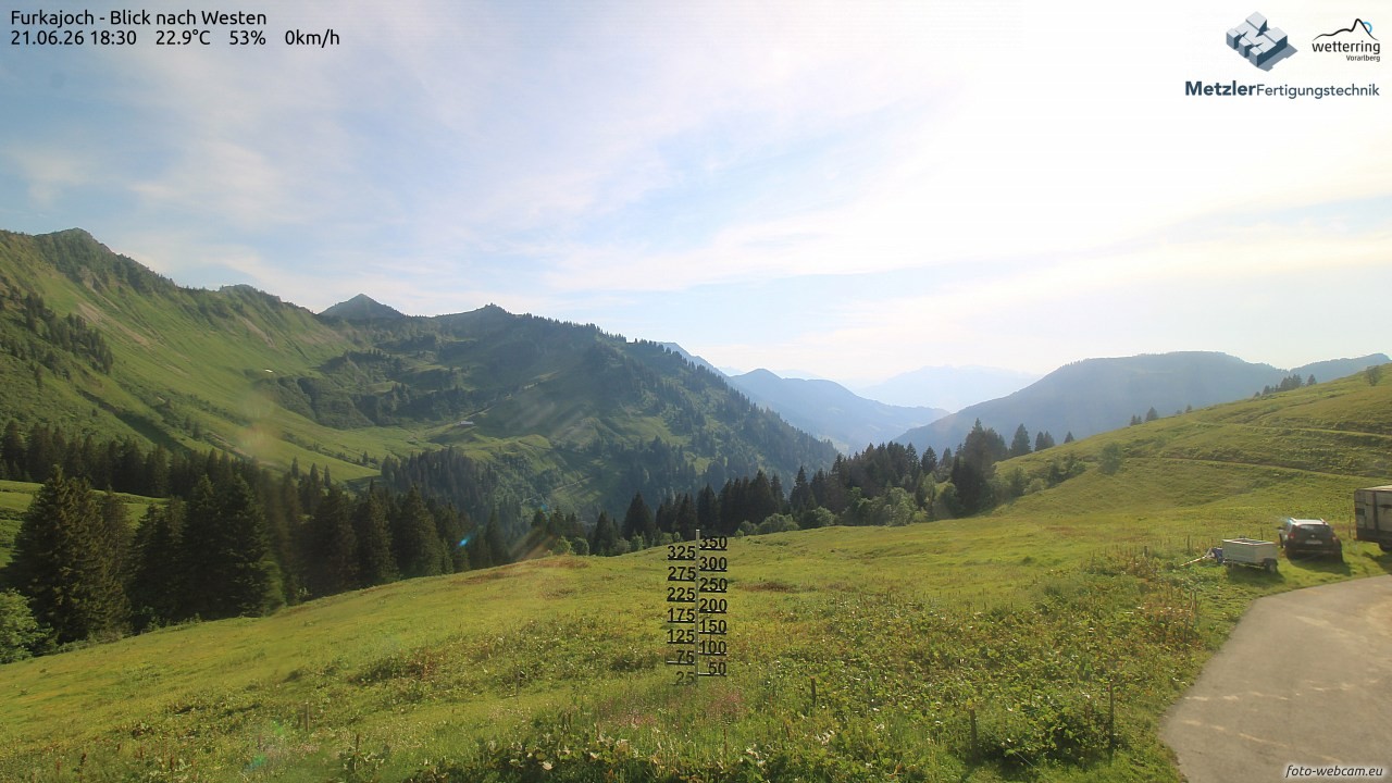 Archiv Foto Webcam Furkajoch - West
