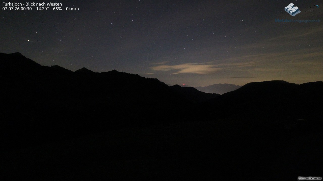 Archiv Foto Webcam Furkajoch - West