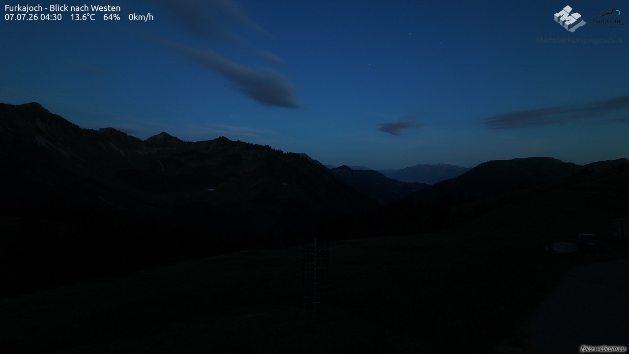 Archiv Foto Webcam Furkajoch - West