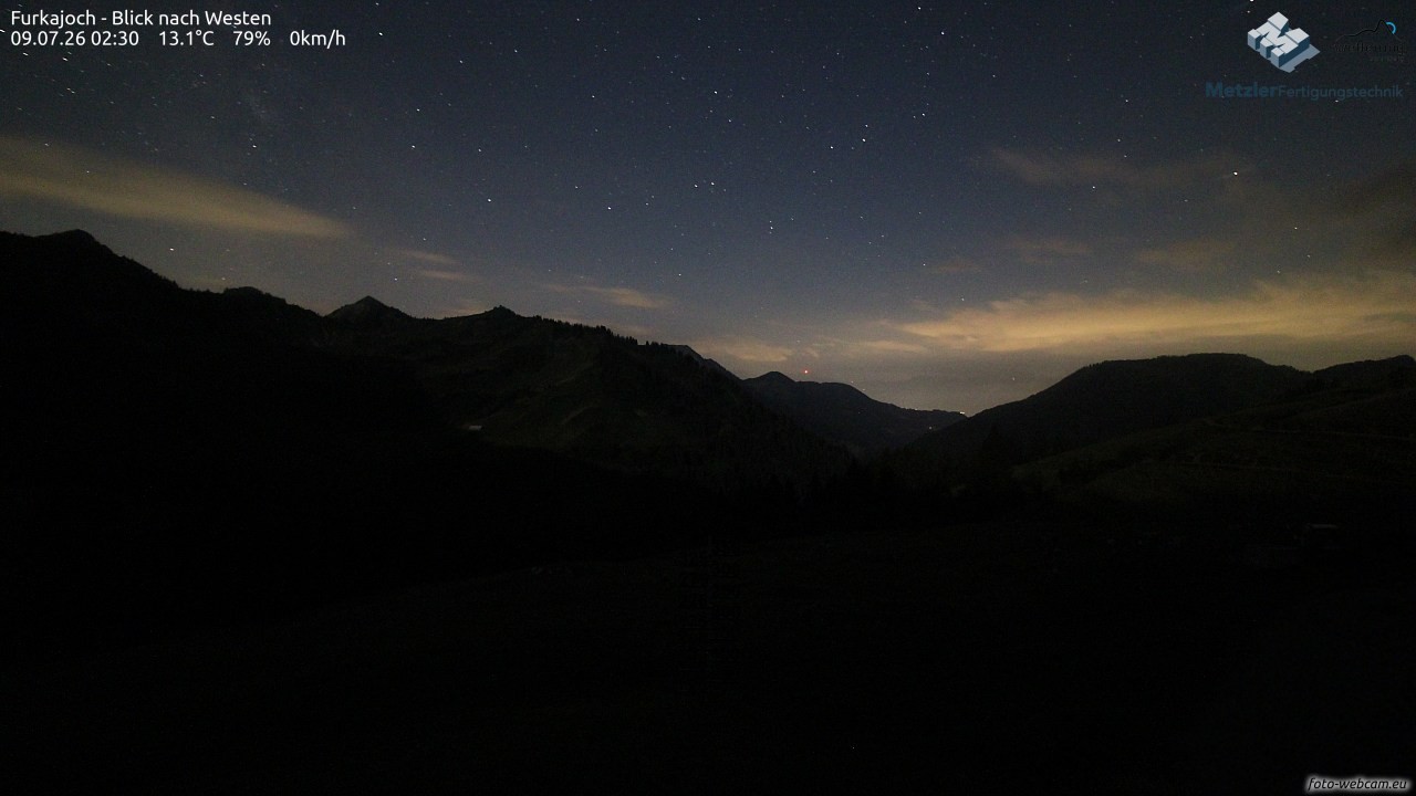Archiv Foto Webcam Furkajoch - West