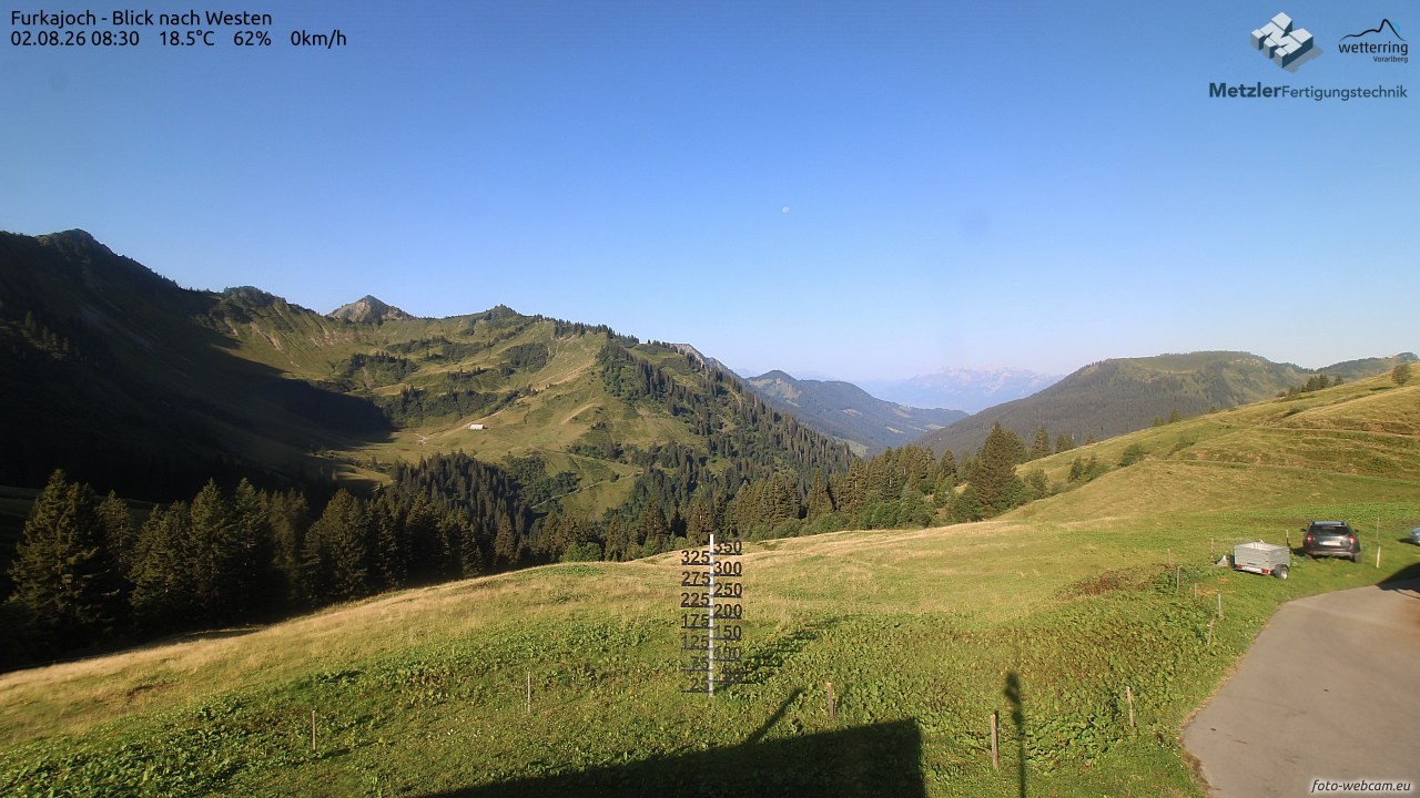 Archiv Foto Webcam Furkajoch - West
