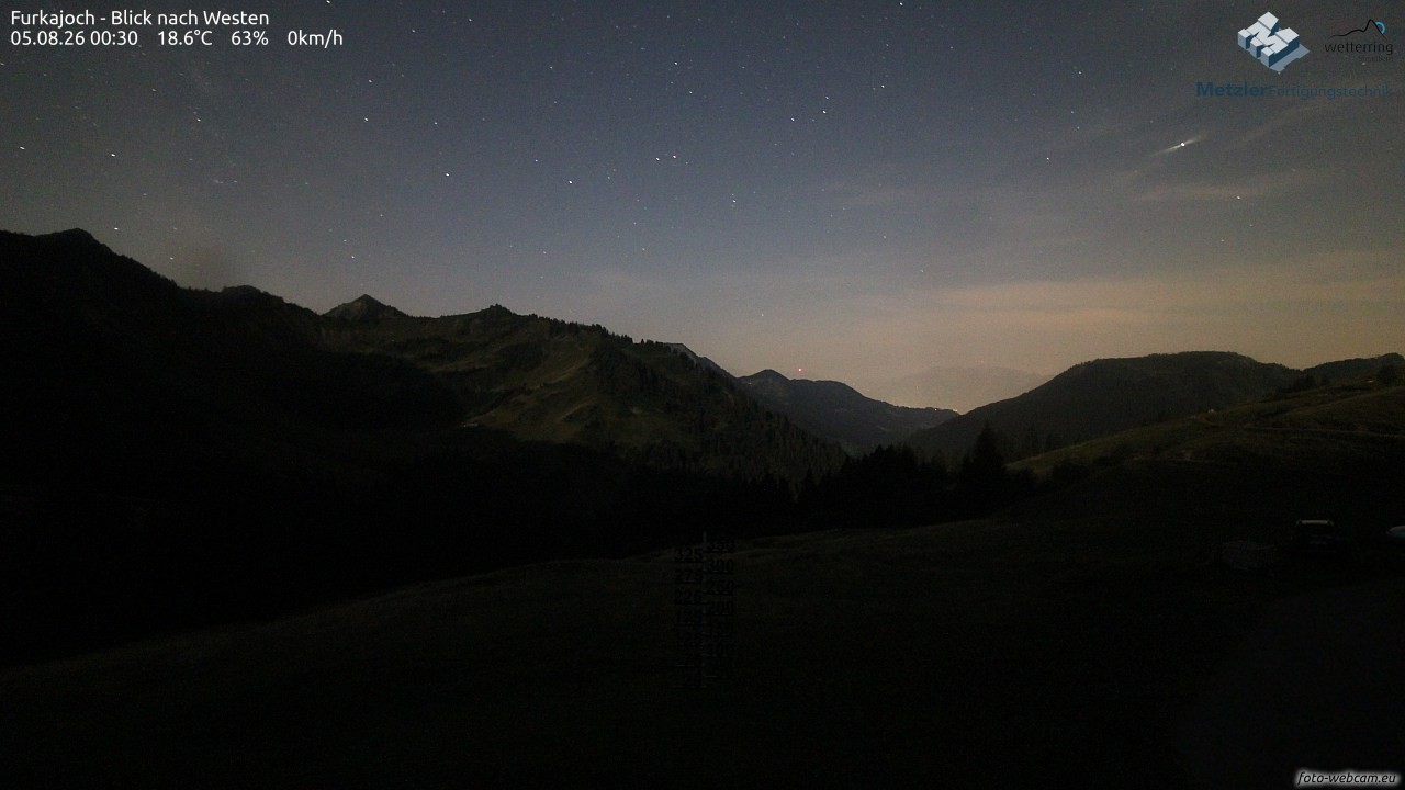 Archiv Foto Webcam Furkajoch - West