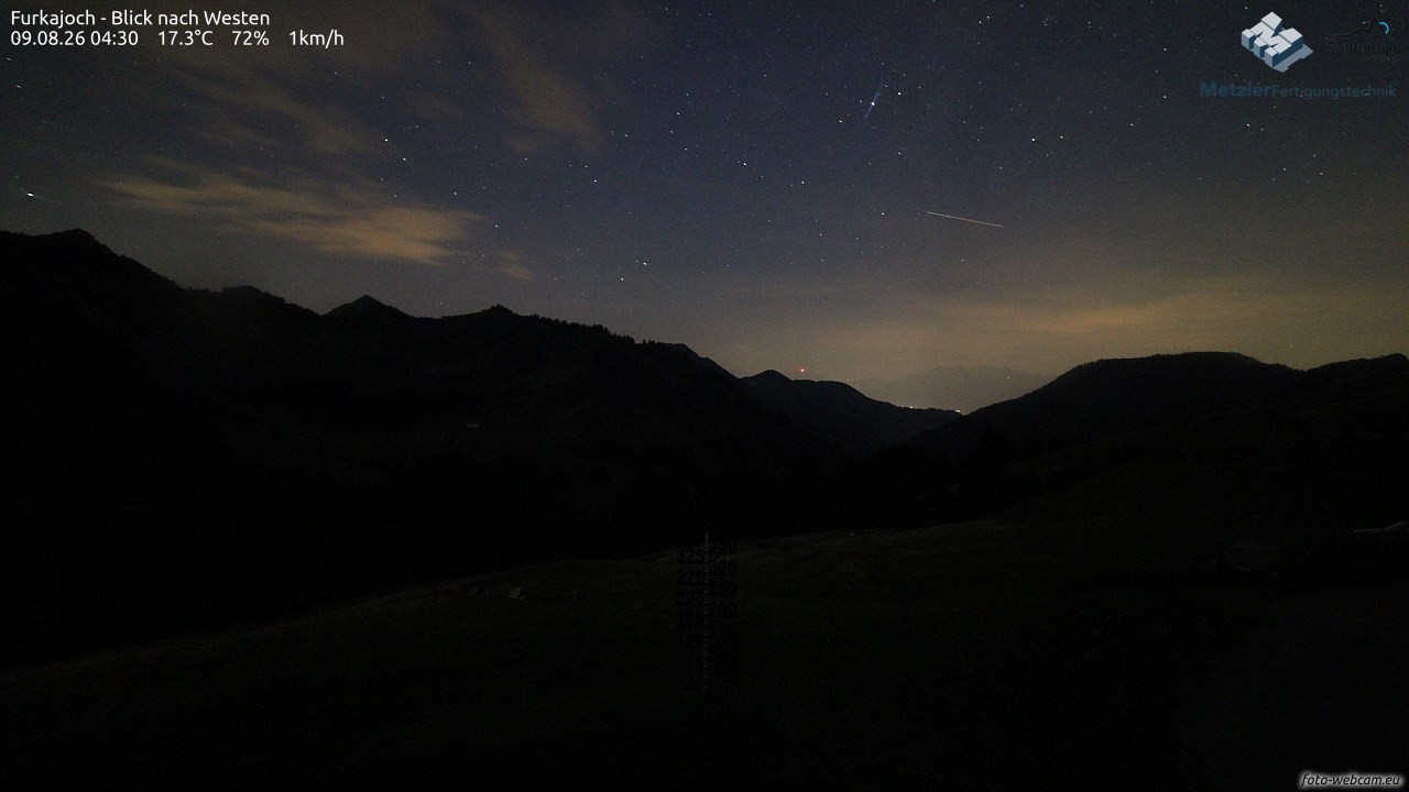 Archiv Foto Webcam Furkajoch - West