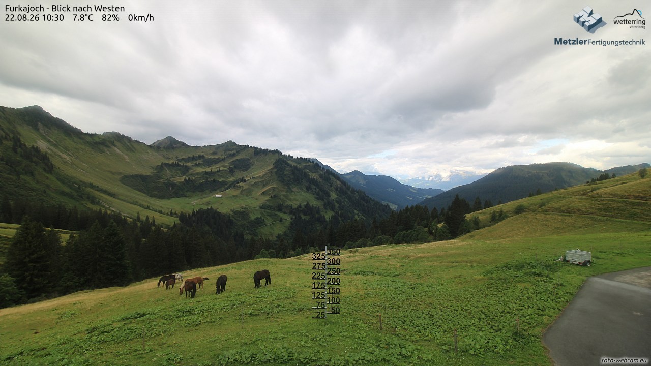 Archiv Foto Webcam Furkajoch - West