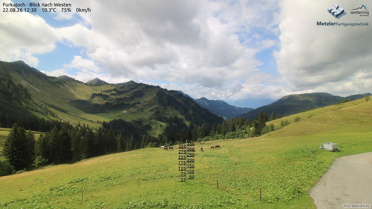 Archiv Foto Webcam Furkajoch - West