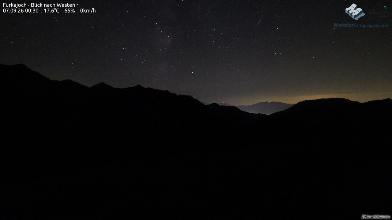 Archiv Foto Webcam Furkajoch - West