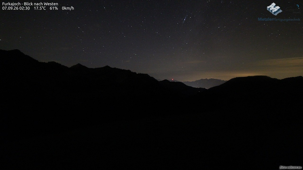 Archiv Foto Webcam Furkajoch - West