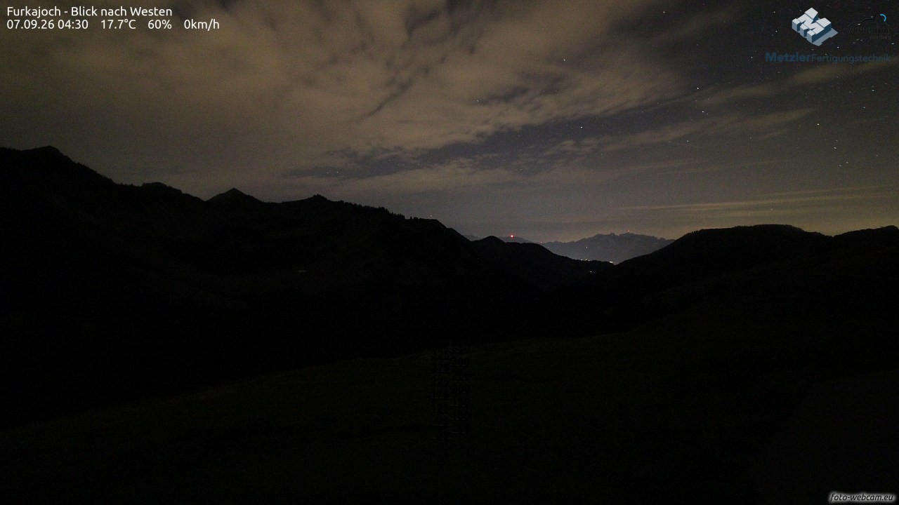 Archiv Foto Webcam Furkajoch - West