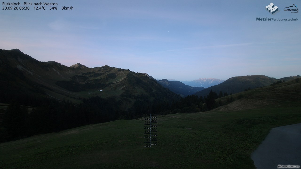 Archiv Foto Webcam Furkajoch - West