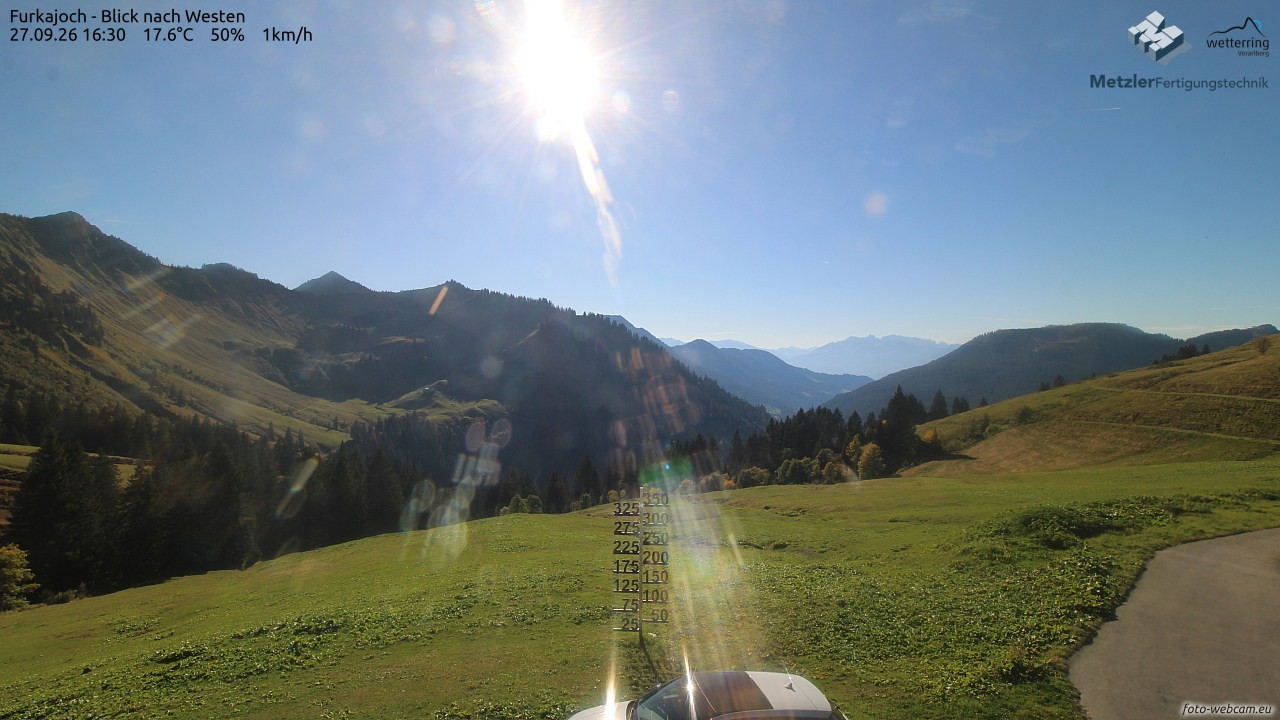 Archiv Foto Webcam Furkajoch - West