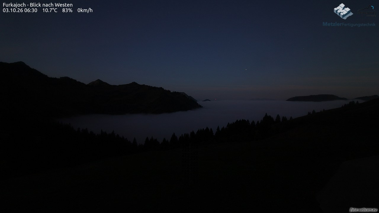 Archiv Foto Webcam Furkajoch - West
