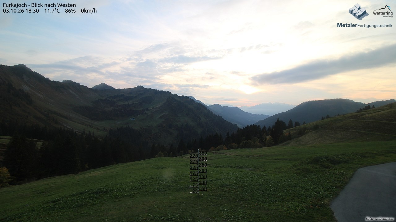 Archiv Foto Webcam Furkajoch - West