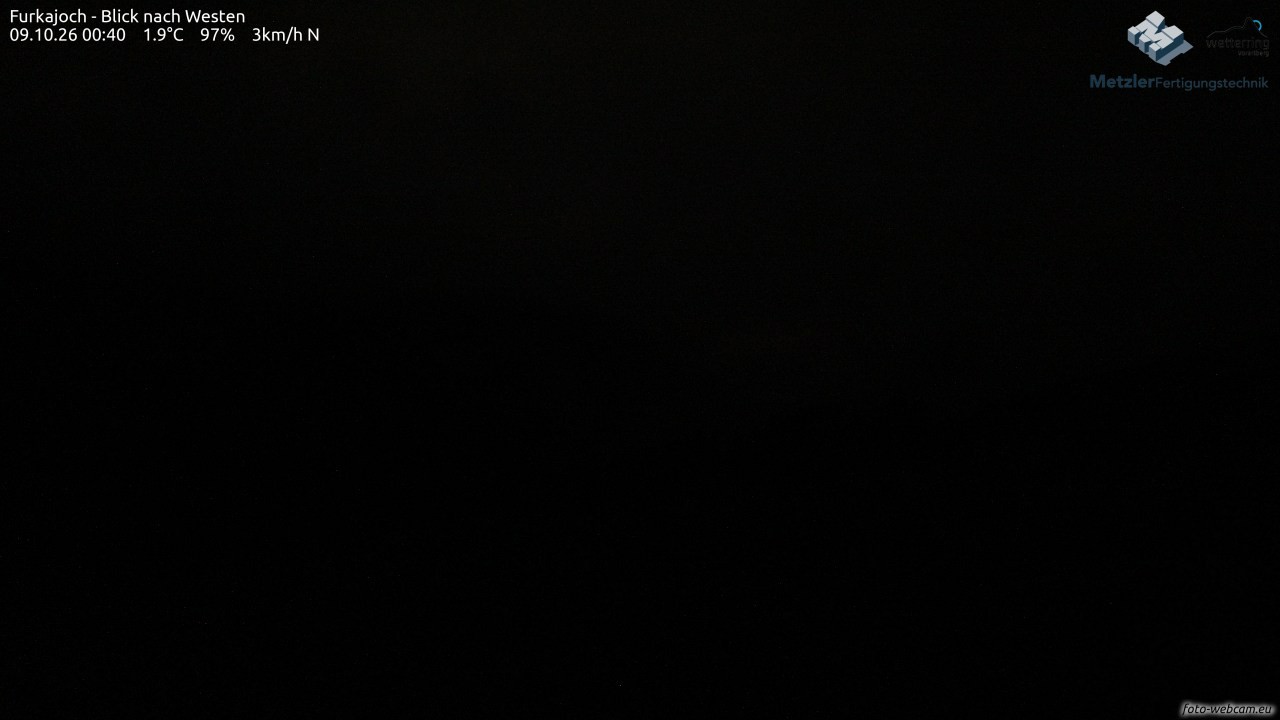 Archiv Foto Webcam Furkajoch - West