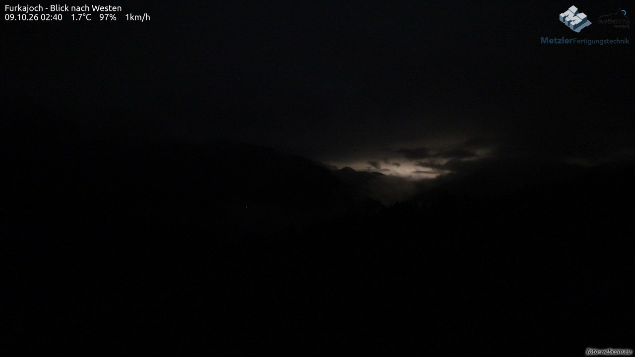 Archiv Foto Webcam Furkajoch - West