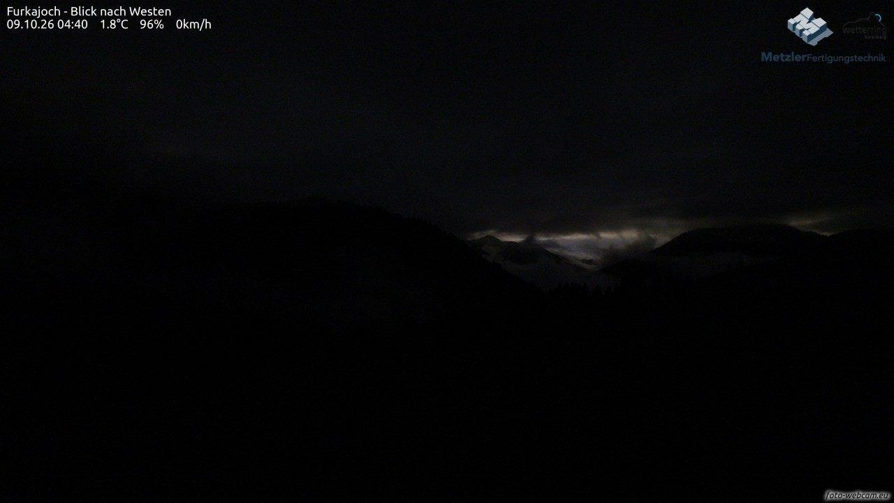 Archiv Foto Webcam Furkajoch - West