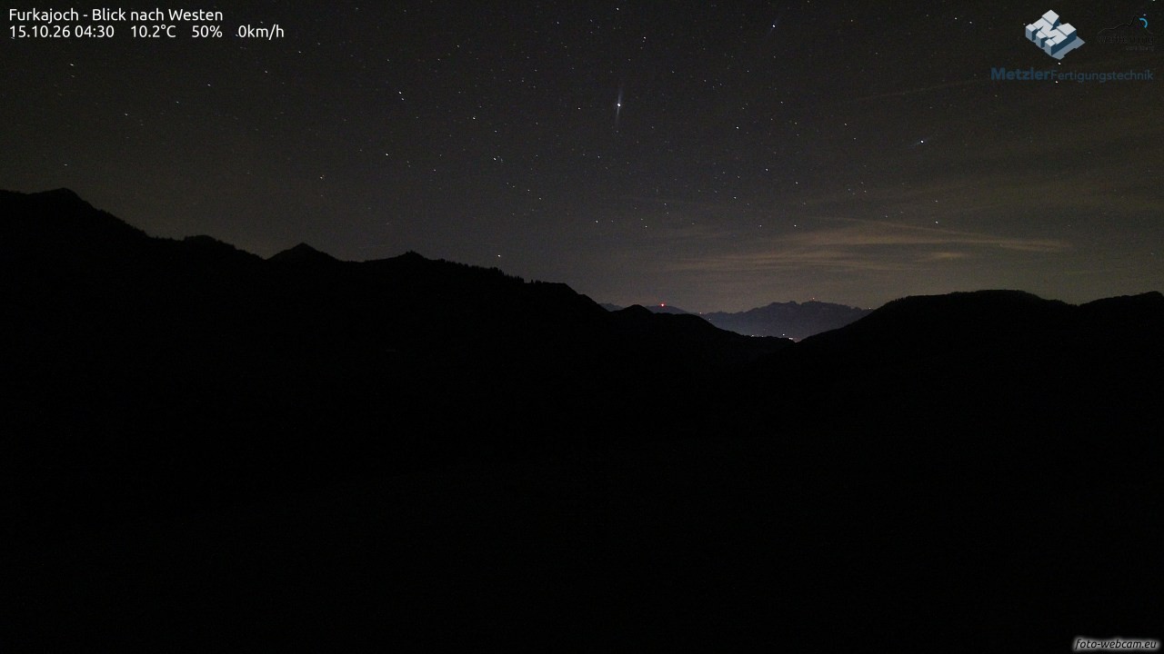Archiv Foto Webcam Furkajoch - West