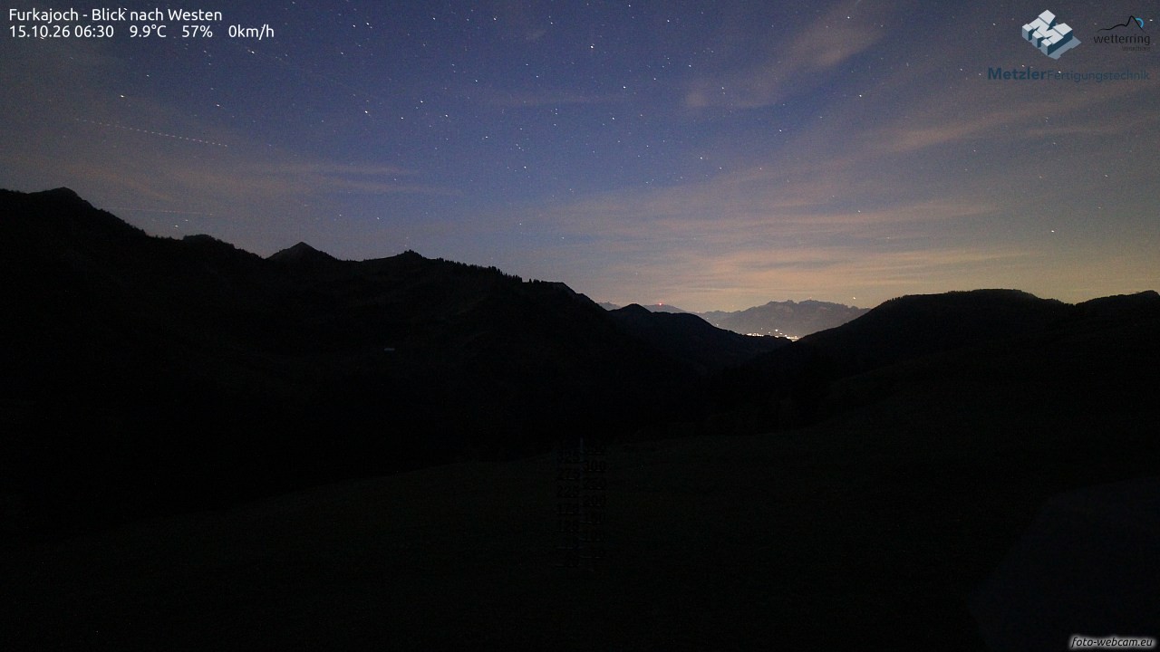 Archiv Foto Webcam Furkajoch - West