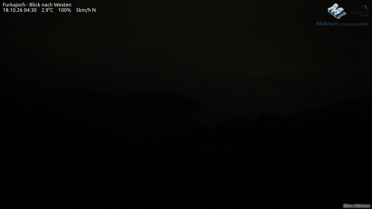 Archiv Foto Webcam Furkajoch - West