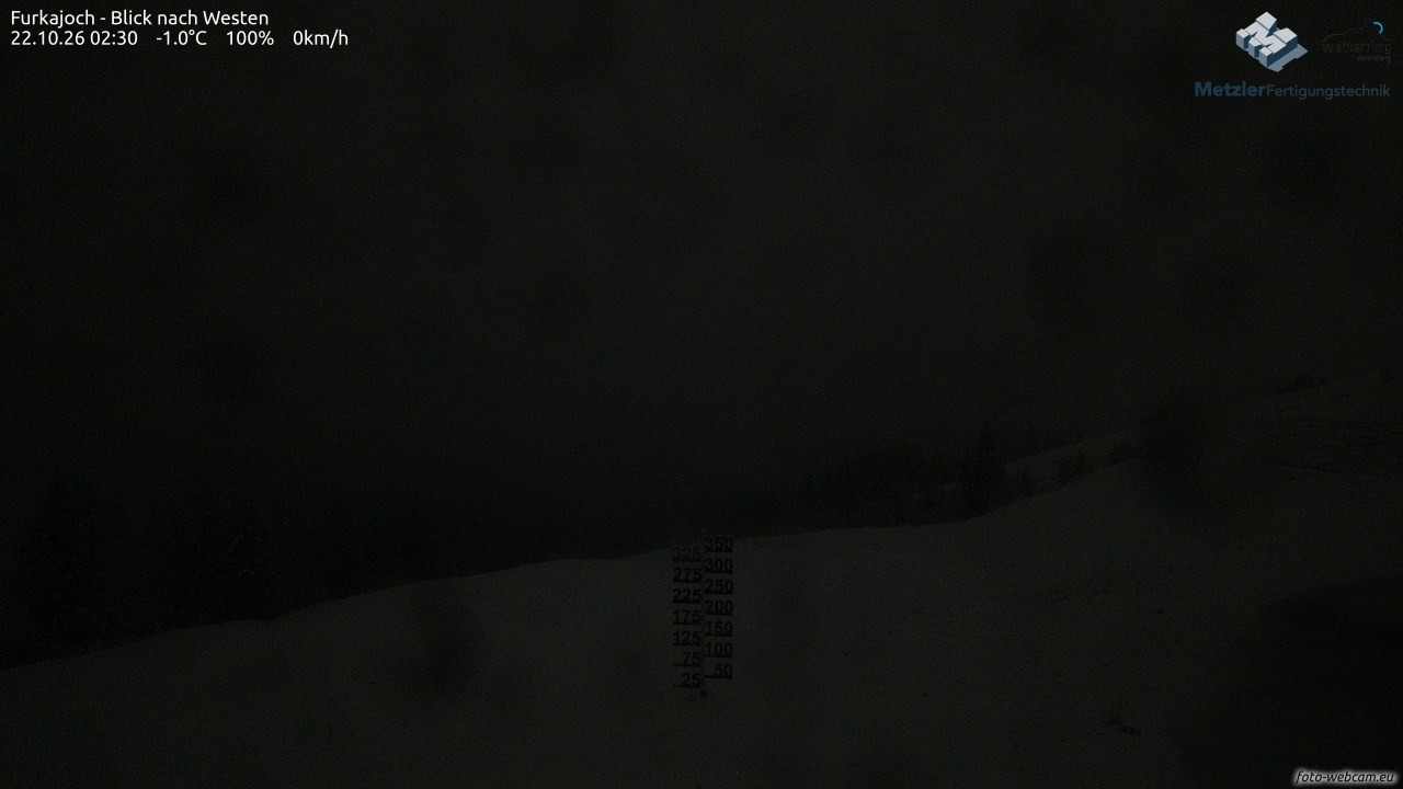 Archiv Foto Webcam Furkajoch - West