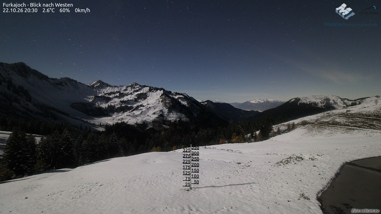 Archiv Foto Webcam Furkajoch - West