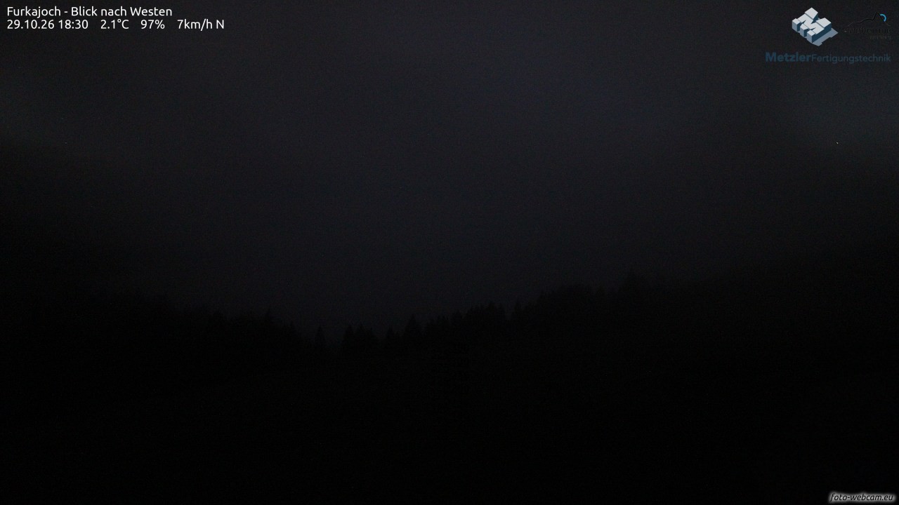 Archiv Foto Webcam Furkajoch - West