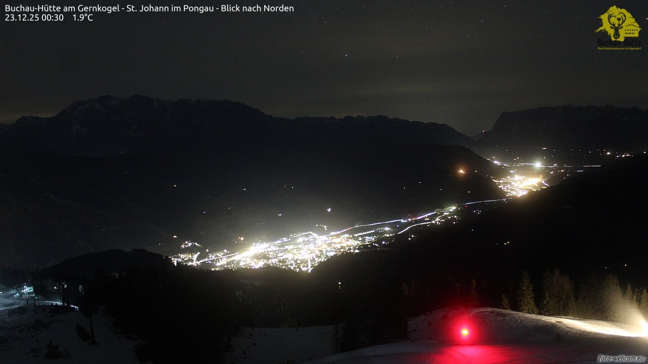 Archiv Foto Webcam Buchau-Hütte am Gernkogel - St. Johann